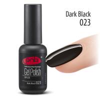 Гель лак PNB Dark Black 023 8 мл